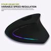 Wireless Vertical Gaming Mouse Optical Ergonomic Mice 1600Dpi Gamer Mouse