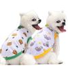 Small, Medium and Large-sized Dog and Cat Pet Clothes, New Cartoon Teddy Dog Vests for Spring and Summer, Bichon Frise