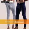Мужские термолеггинсы средней посадки — утепленные, утепленные штаны с бархатной подкладкой