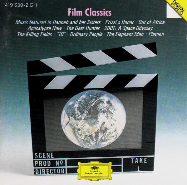 CD FILM CLASSICS - Platoon / Out of Africa / Hannah &  4196302 Deutsche Grammo 1987 Germany Classical Used