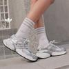 Adidas ADISTAR XLG Классические Высокие Кроссовки на Толстой Подошве в Стиле "Папиных" - Adidas Трилистник KJ1386