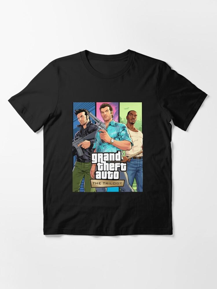Grand Theft Auto T Shirt GTA Game Newest Tshirt San Andreas Grand Theft Auto 5 Trilogy Online Mods Vice City V Liberty City Unisex
