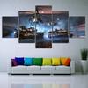 Без рамки, 5 шт., Battlefield 5, видеоигры, самолеты и танки, настенное искусство, холст, постеры, картины, домашний декор для спальни