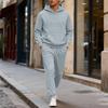 Men's Sweatshirt Suit Men's Solid Color Casual Sports Suit Sweatshirt Suit