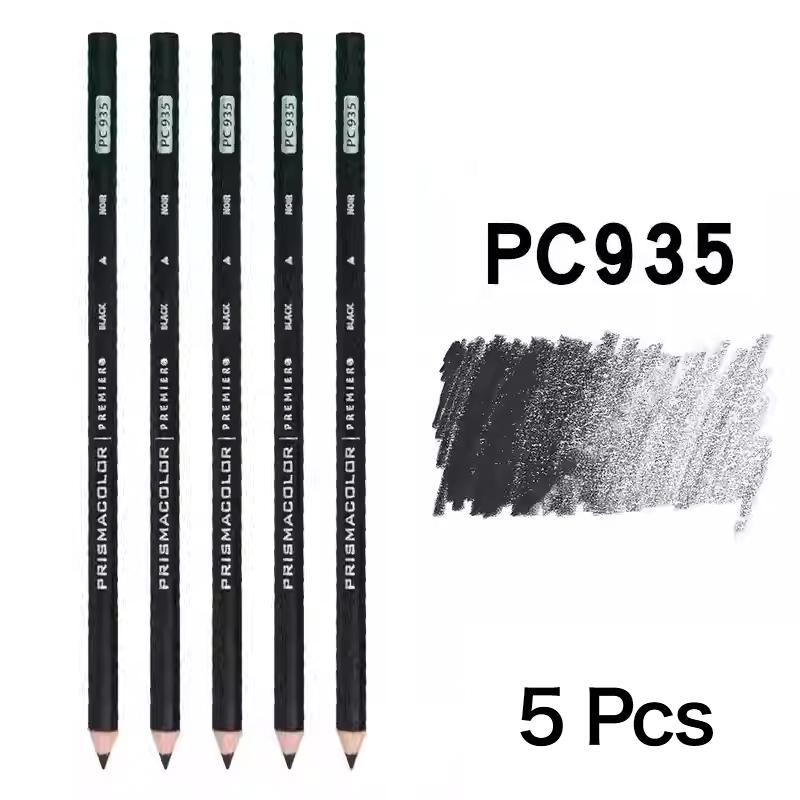 5 шт. PRISMACOLOR масляные цветные карандаши Premier Art Professional черно-белые PC935 PC938 принадлежности для рисования цветные карандаши