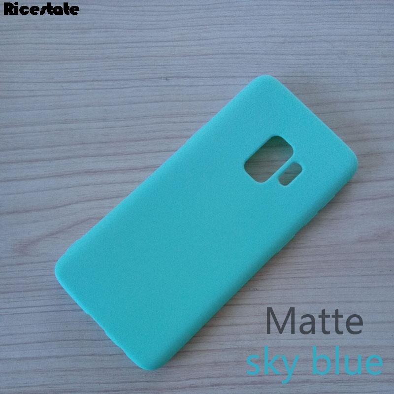 Ultra Thin Matte TPU Case For Samsung Galaxy S7 Edge S8 S9 S10 Plus Note 8 9 Cases J4 J6 J8 A6 A8 Plus 2018 Silicone Soft Case