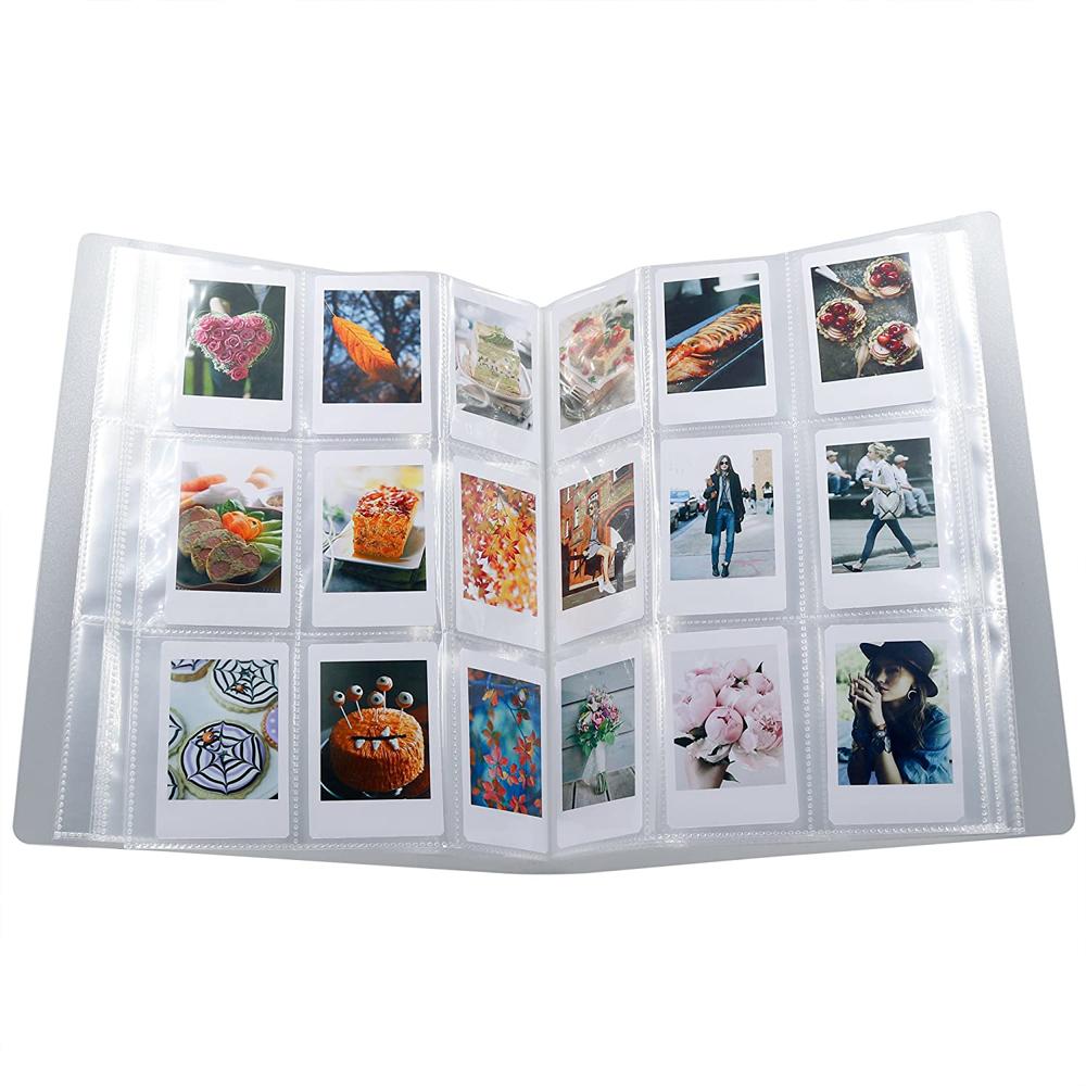 Board Game Ticket Holder Transparent 3 inches 288 Capacity 6.6*9.1cm Instax Album 432 Capacity Photo Album Cards Holder
