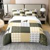 Buffalo Plaid Bedding Collection For Cabin Decor Queen Wild Animal Comforter Cover Duvet Cover Queen King Size Quilt Cover 3 Pieces