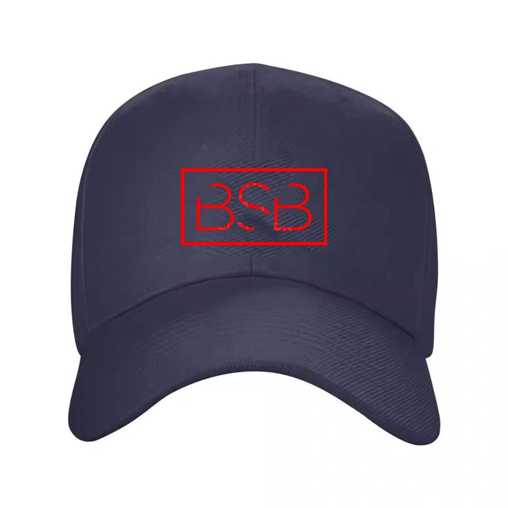 Бэкстрит Бойз BSB Логотип Взрослая Бейсболка Винтаж 1999-2025 Групповая Snapback Унисекс Уличная Летняя Мягкая Кепка Шляпа