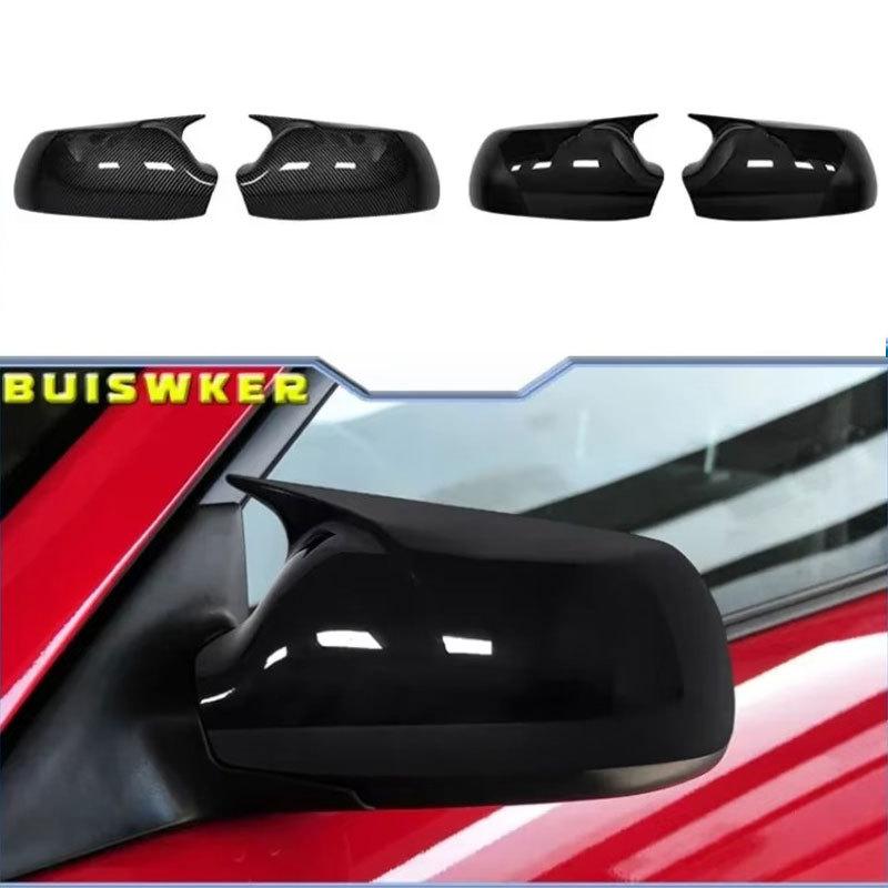 Для Mazda 2 3 6 2003 2004 2005 2006 2007 2008 крышка бокового зеркала заднего вида крышка крыла внешняя дверь чехол заднего вида отделка из углеродного волокна