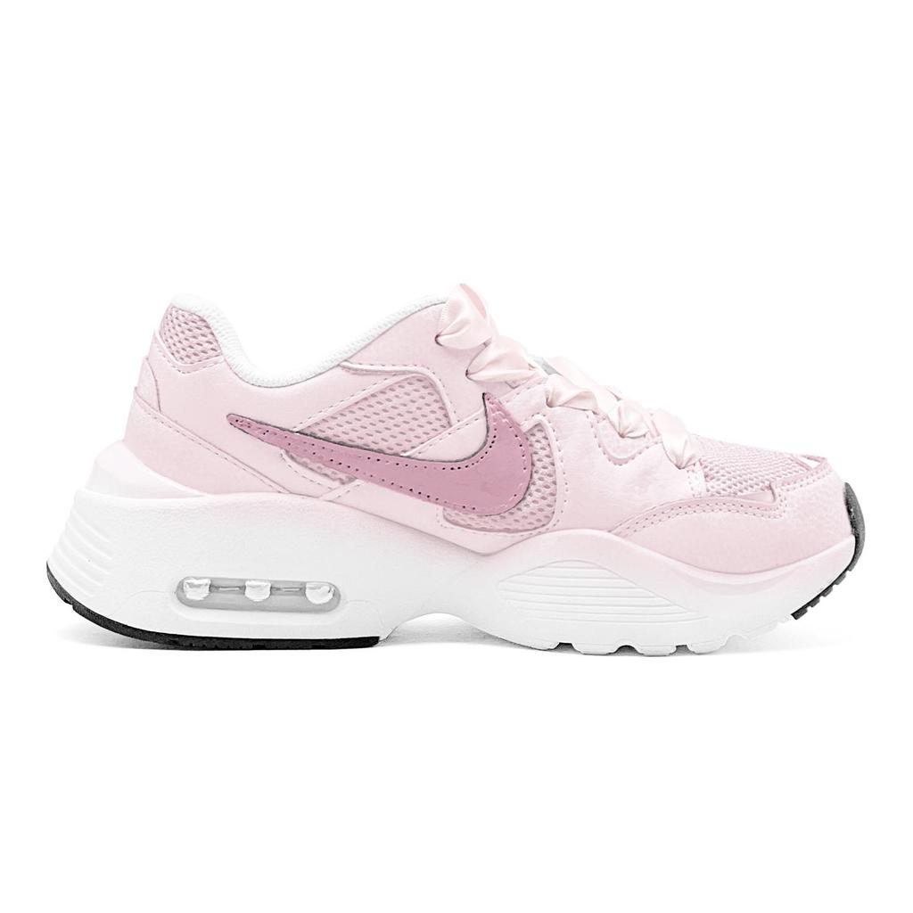 Nike Air Max Fusion Амортизация Устойчивость к истиранию Дышащие Нескользящие Низкие Беговые кроссовки Женские Розовые CJ1671-100(TeamS2-S-BOX)