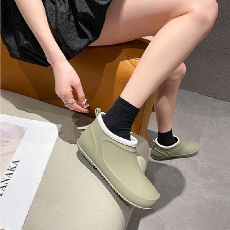 Women's Fashion Short Summer Low-top Rain Boots