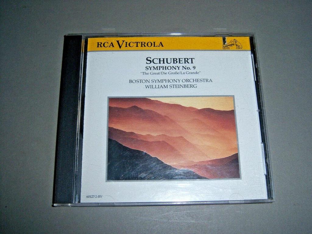 CD ШУБЕРТ, ШТЕЙНБЕРГ; BSO - Симфония 9 "Великая" 601272RV США Классика Б/У