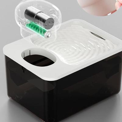 Миска для воды для кошек, дозатор для домашних животных, интерактивная миска с низким уровнем шума, беспроводная для котят в помещении