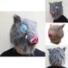 Authentic Anime Demon Slayer Kimetsu No Yaiba Hashibira Inosuke Pig Cosplay Mask Ideal For Costume Parties