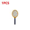 Handheld Bug Zapper Anti Mosquito Swatter Racket Multifunctional Electric Fly Swatter Battery Powered Insects Killer Racket