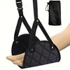 1pc Travel Accessories Portable Simple Travel Airplane Footrest Adjustable Travel Harness Lightweight Hammock Footrest