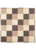 Jointiee CB Japan Joint Mat 6 Tatami Brown X Mocha X Beige Set of 108 Pieces with Border JOINTMAT 0 Approx. Months~