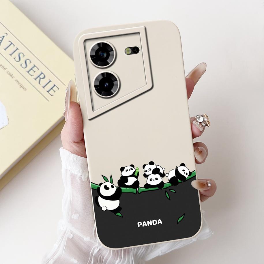 Чехол для Tecno Pova 5 Милый Мультяшный Динозавр Жидкий Силикон Мягкий ТПУ Защитная Задняя Крышка Для Tecno Pova 5 Pro Pova5 Чехол Funda