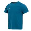 Solid Color Casual Training Crew Neck Short-Sleeve T-Shirt Men Tops Blue 23500505-343