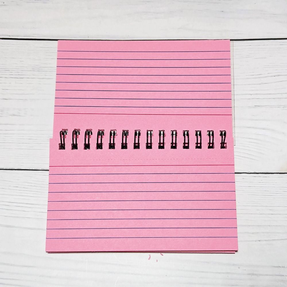 INS Отрывной блокнот на спирали для сообщений, дневник, журнал, блокнот, модный блокнот в горизонтальную линию, подарок