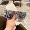 Sunglasses for Women Oversize Sun Glasses Gradient Plastic Vintage Brand Designer Female Sun Glasses Uv400 Eyewear