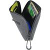 R250 Waterproof SmartRide Pouch Super DX2 Gray with Double Coin Small Purse,