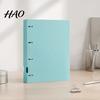 Test Paper Storage Solution 4-Hole Document Folder/A4 File Bag, Durable PP Portable Neat Desktop Organization Folder, Macaron Colors Lightweight