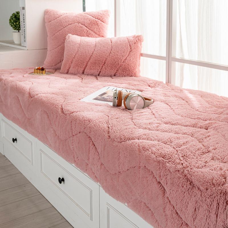 Подушка для окна главной спальни, подушка для выступа, четыре сезона, универсальное одеяло для эркера, одеяло для спальни, балкона, татами, утолщенный плюшевый коврик