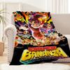 Смешная мультяшная обезьяна D-Donkey Kong B-Bananza Фланелевое теплое комфортное мягкое плюшевое одеяло для дивана гостиной спальни дорожный подарок