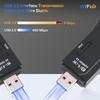 Беспроводной USB Wi-Fi адаптер Kosky WiFi 6 двухдиапазонный 1800 Мбит/с 802.11ax USB3.0 Увеличьте скорость интернета до 600 Мбит/с Беспроводной USB Wi-Fi адаптер