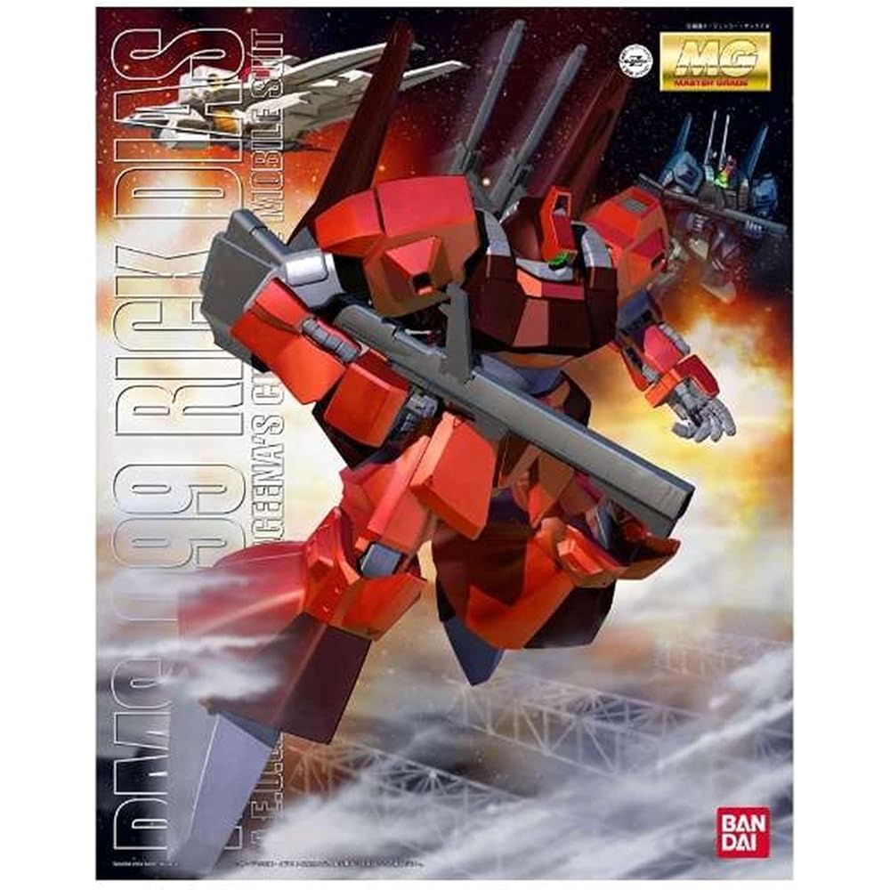MG 1/100 RMS-099 Рик Диас Цвет Кватро Баджины Модель для сборки Серия Гандам Коллекционная фигурка