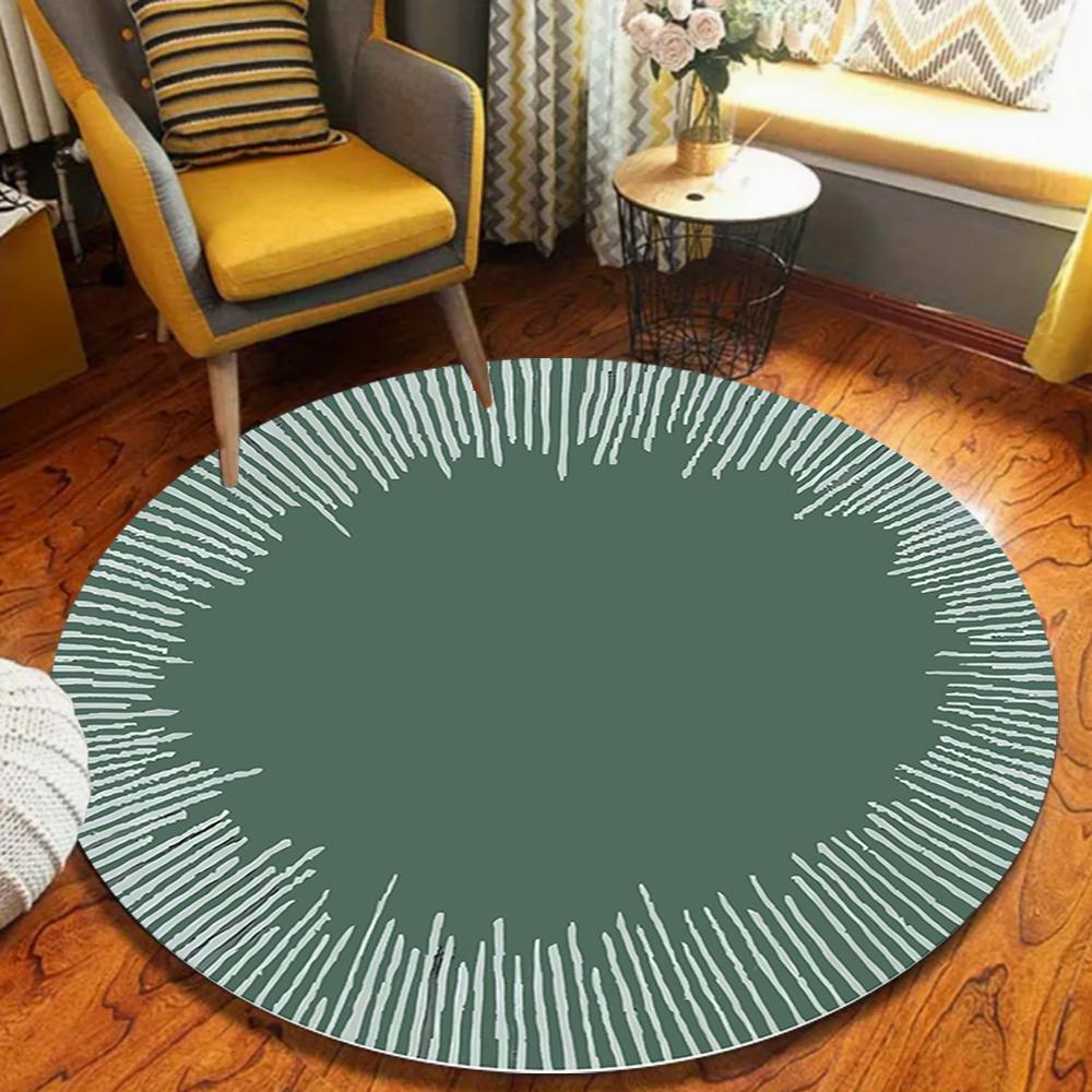 Round Bear Rug, Cabin House Rug, Bear Rug, Bear Carpet, Cabin Nature Animals Round Rug, Bear Round Rug, Round Wildlife Rug
