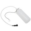 Transparent Brake Fluid Reservoir 1L Brake Bleeder Bottle with 60cm Hose & Universal Rubber Adapter Manual Brake Bleeder Device