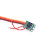 Микро 1А RC ESC DIY 5V DC Контроллер скорости щеточного двигателя Редуктор двигателя Микромоторный приводной модуль Двухпроводной щеточный контроллер ESC