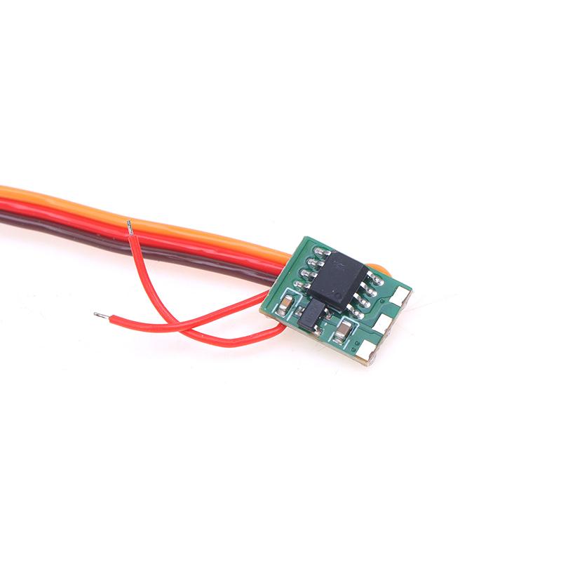 Микро 1А RC ESC DIY 5V DC Контроллер скорости щеточного двигателя Редуктор двигателя Микромоторный приводной модуль Двухпроводной щеточный контроллер ESC