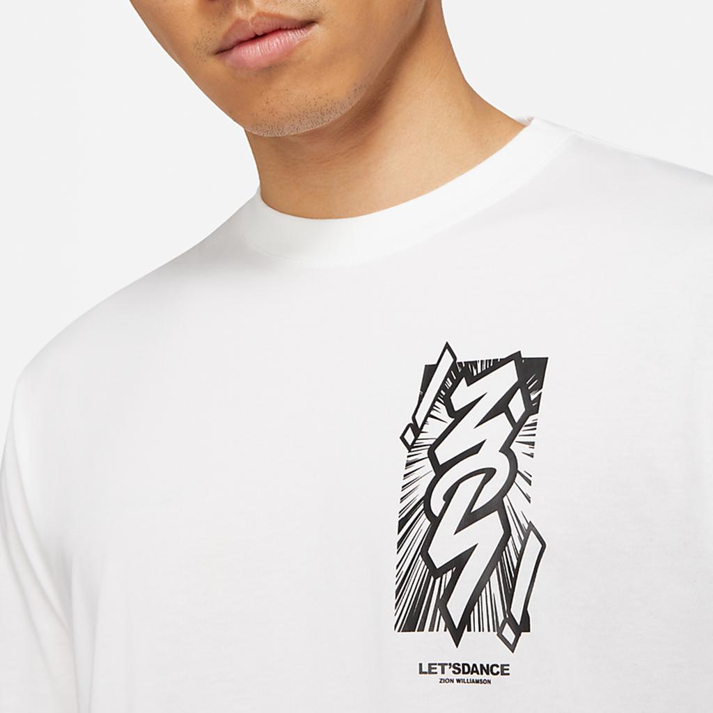 Jordan Zion Dri Fit Short Sleeve T shirt DH0593-101