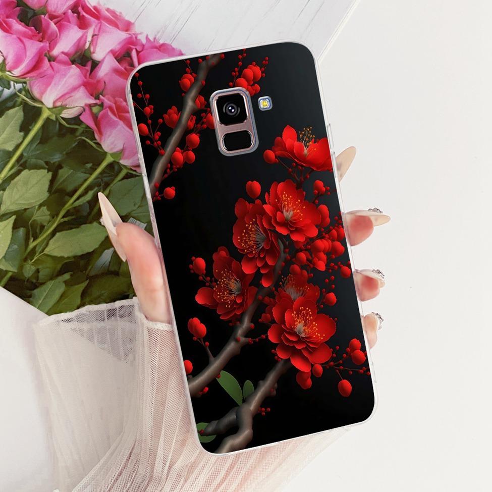 Прозрачный чехол для Samsung Galaxy A8 Plus 2018 SM-A730F Чехол для телефона Samsung A8 Plus 2018 Чехол Милый Модный Забавный Крутой Расписной