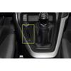 Black 1X For Ford Focus 2015-2018 Titanium Central Console Card Slot Cover Trim