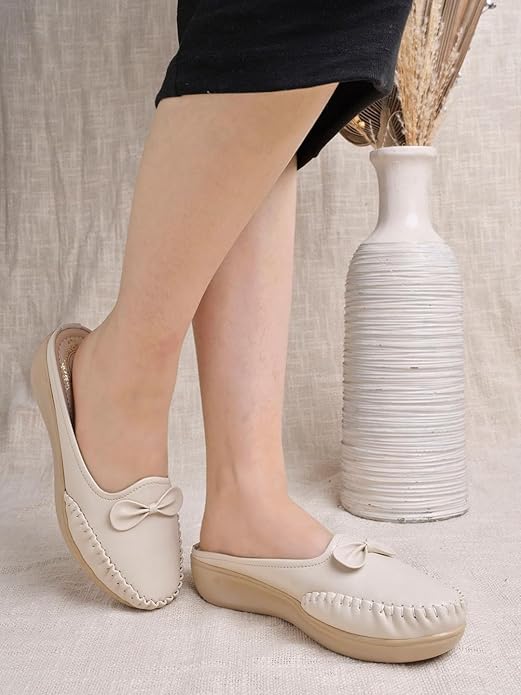 Shoetopia Женские Стильные Удобные Лоферы Легкая Амортизирующая Подошва | Повседневные и Вечерние Сандалии для Женщин Платформа