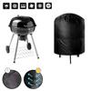 Anti Dust Round BBQ Grill Cover Rain Protective 77x58cm/80x66x100cm Grill Cover Waterproof BBQ Accessories Camping Outdoor Barbecue Cover