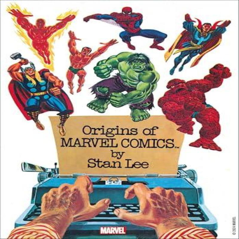 Origins of Marvel Comics by Stan Lee Paperback Book 9781668020111