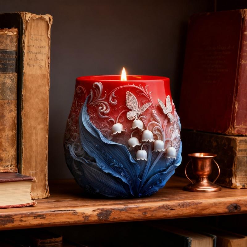 Гибкая силиконовая форма с цветочным узором и бабочками для ручного изготовления изделий из цемента, бетона, декоративных цветочных горшков и для создания изделий из смолы