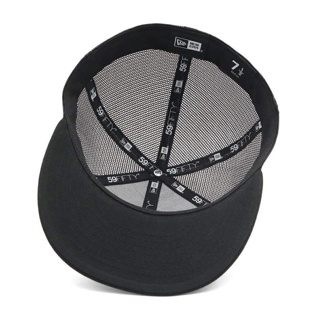 Сетчатая кепка 59FIFTY черная 7 5950TR BASIC BLK WHI 25J [New Era]