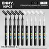 Акриловые маркеры ENMY 10 шт. Прямые жидкие акриловые маркеры-ручки для ткани, мака, холста, стекла, дерева, бумаги. DIY Арт-маркеры