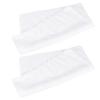 10Pcs 30x30cm White Sport Towel Square Microfiber Absorbent Towel for Yoga Fitness