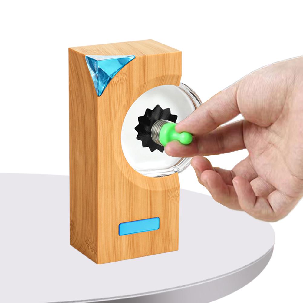 Танцующая феррожидкость с музыкальным ритмом Динамик с феррожидкостной жидкостью Творческая музыкальная ритмическая лампа Визуализатор звука феррожидкости для домашнего офиса