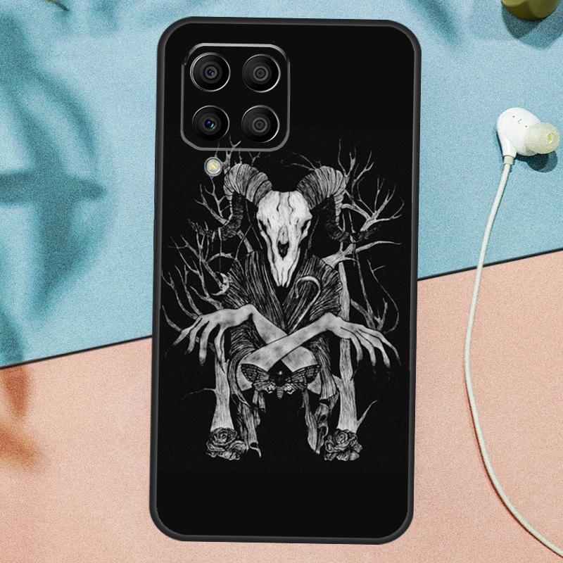 Чехол Devil Satan Dark Art для Samsung Galaxy M12 M32 M52 M13 M23 M33 M53 M14 M34 M54 M20 M30s M21 M31 M51