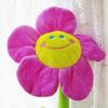 Plush Flower Un Flower with Bendable Stems Smile Face Stuffed Toy Home Decor