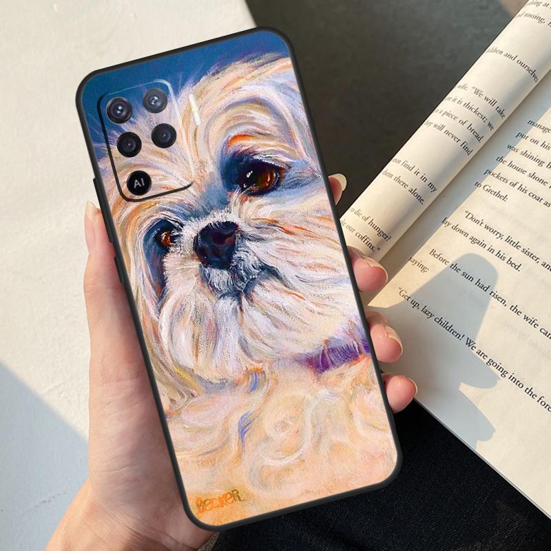 Shih Tzu Dog Case For Oppo A5 Pro A15 A16 A17 A57 A77 A94 A74 A54 A76 A96 A40 A60 A80 A18 A38 A58 A78 A98
